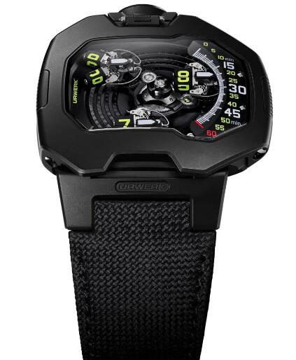 Urwerk UR-120 Space Black Replica Watch